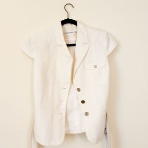 Calvin Clein Linen Summer Blazer/Jacket